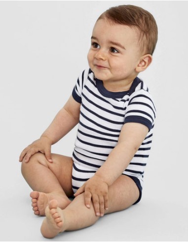 SOL-01401-Baby Striped Bodysuit Miles